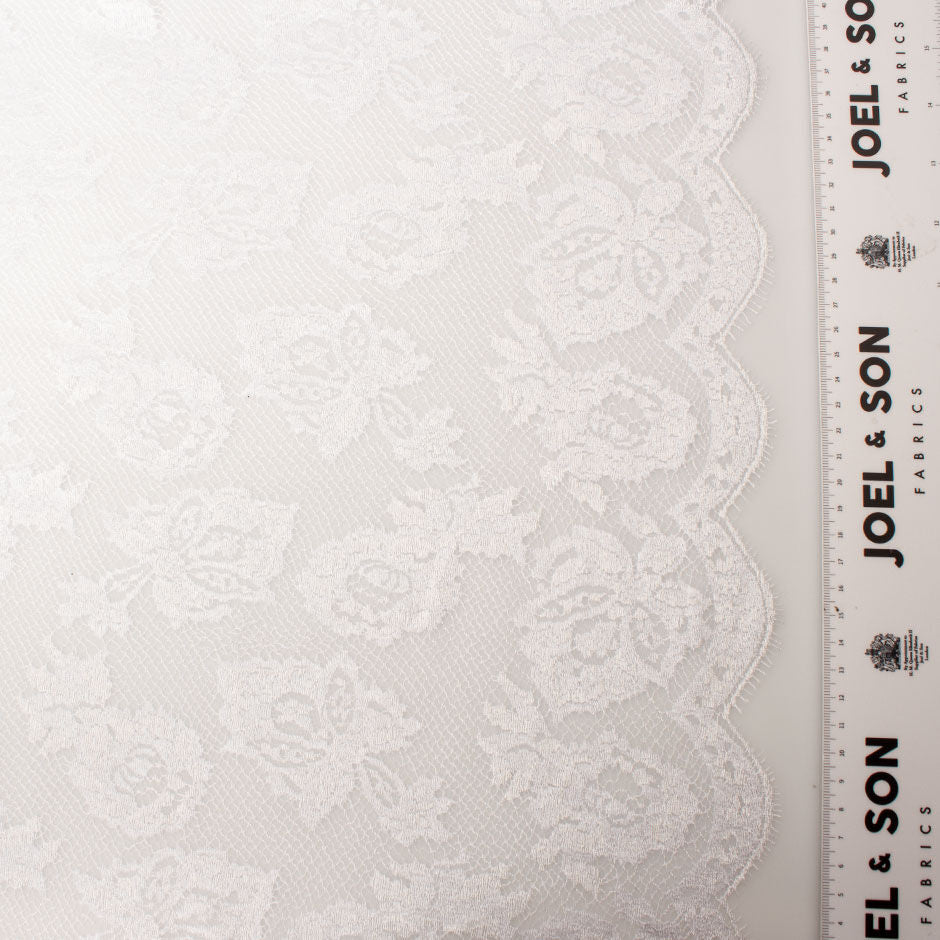 Optic White French Lace