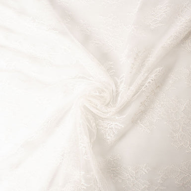 French Ivory Chantilly Lace (A 1.15m Piece)