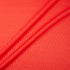 Candy Red Striped Metallic Jacquard Silk Georgette