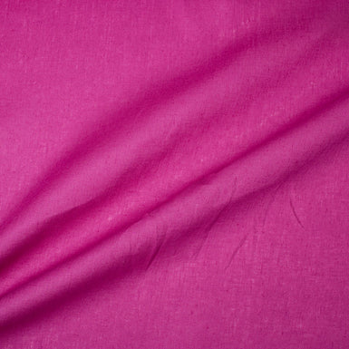 Fuchsia Pink Pure Linen
