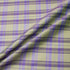 Purple & Olive Green Tartan Checkered Silk Taffeta (A 1.85m Piece)