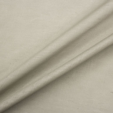 Soft Grey Linen & Cotton Lightweight Blend