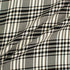 Monochrome Pure Wool Tartan