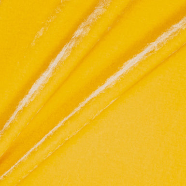 Canary Yellow Silk Blend Velvet
