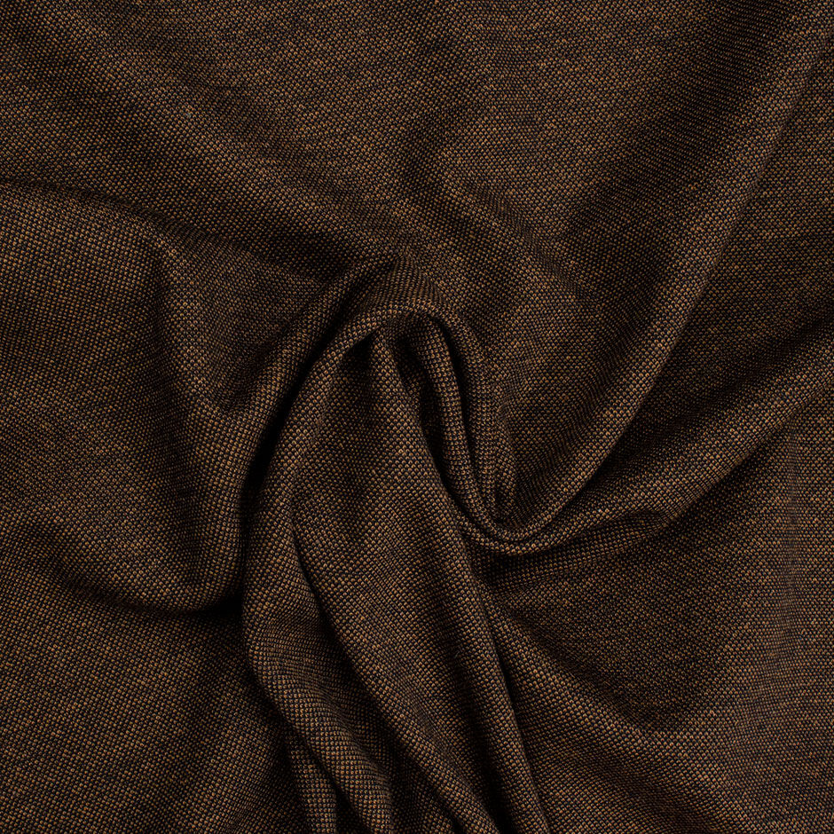 Beige Spotted Brown Jersey Knit