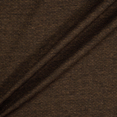 Beige Spotted Brown Jersey Knit