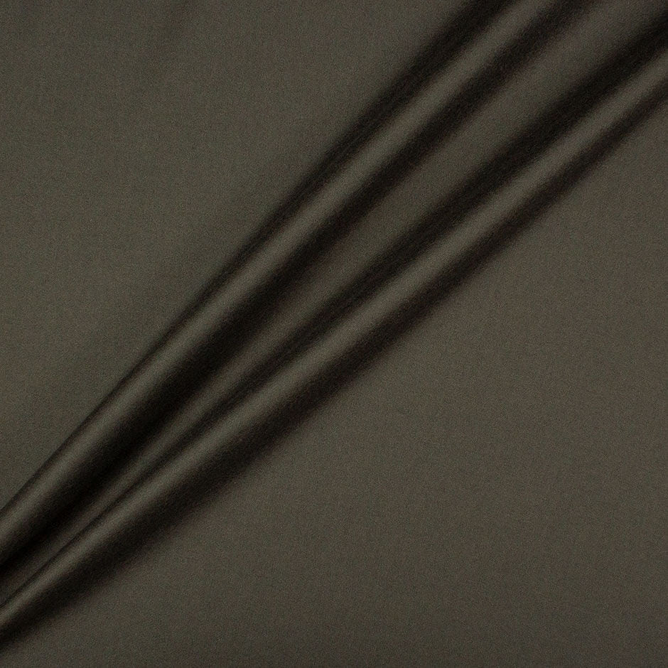 Dark Army Wool & Cashmere Superfine Flannel
