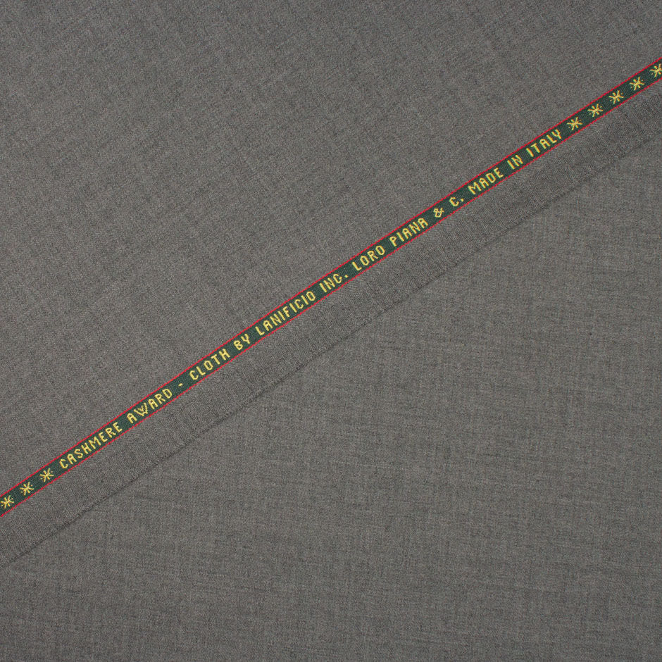 Slate Grey Pure 'Cashmere Award' Luxury Suiting
