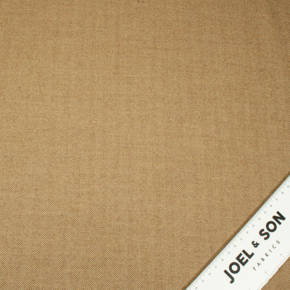 Rich Camel Herringbone 'Cashmere Award' Suiting