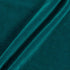 Rich Teal Plain Cotton Velvet