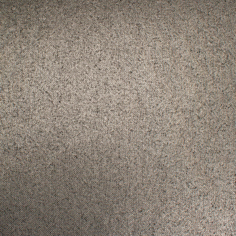 Grey Pure Wool with Gold Laminated