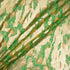 Floral Printed Emerald Green Metallic Silk Georgette (A 1.50m Piece)