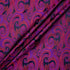 Bright Red & Purple Paisley Brocade
