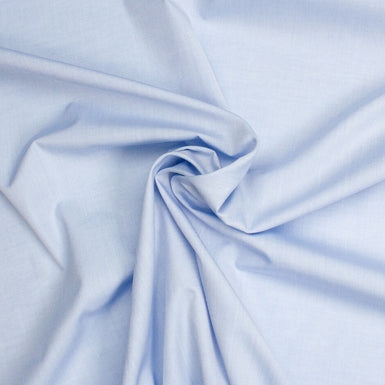 Plain Sky Blue Superfine Shirting Cotton