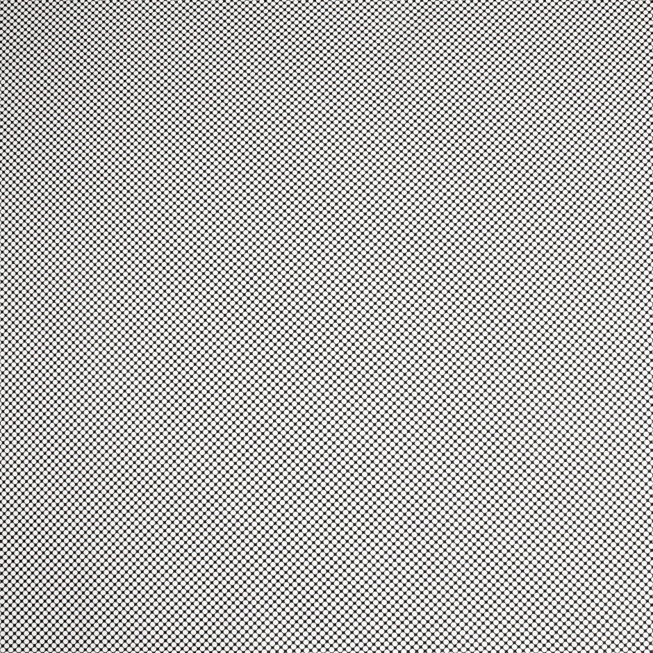 White Spotted Black Cotton Poplin Shirting