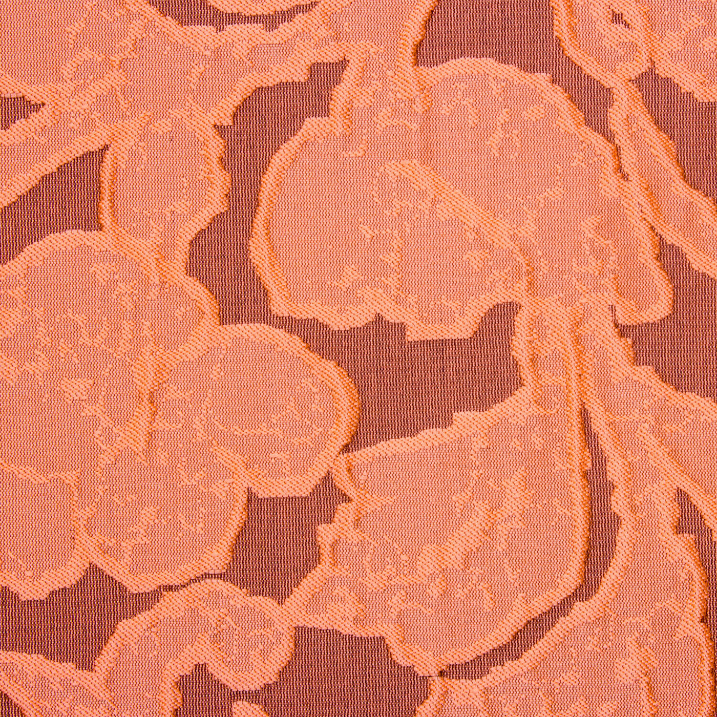 Apricot 'Blush' Floral Brocade