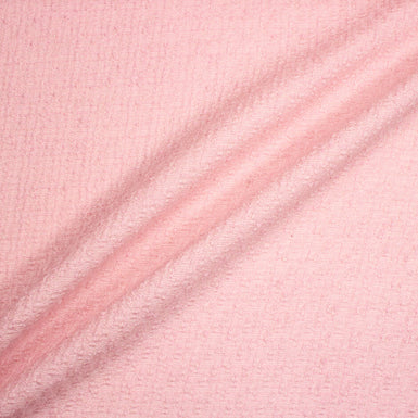 Ballet Pink Wool Blend Bouclé