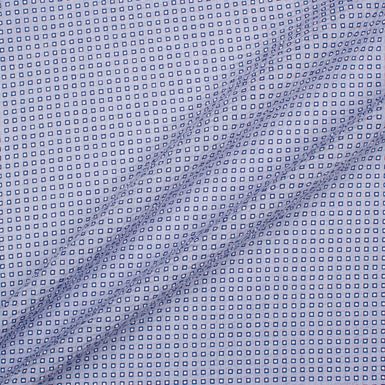 Square Printed Seersucker Pure Cotton (A 1m Piece)