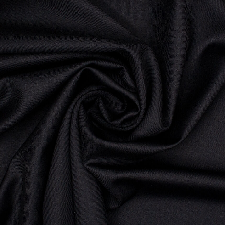 Midnight Blue Super 130s Pure Wool Suiting