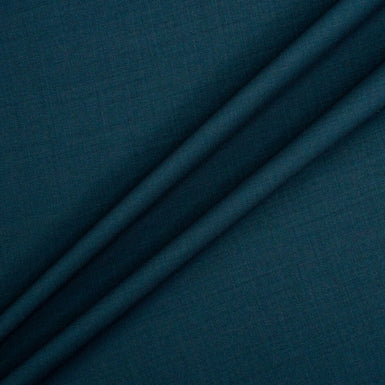 Dark Teal Pure Wool Super 130's Suiting