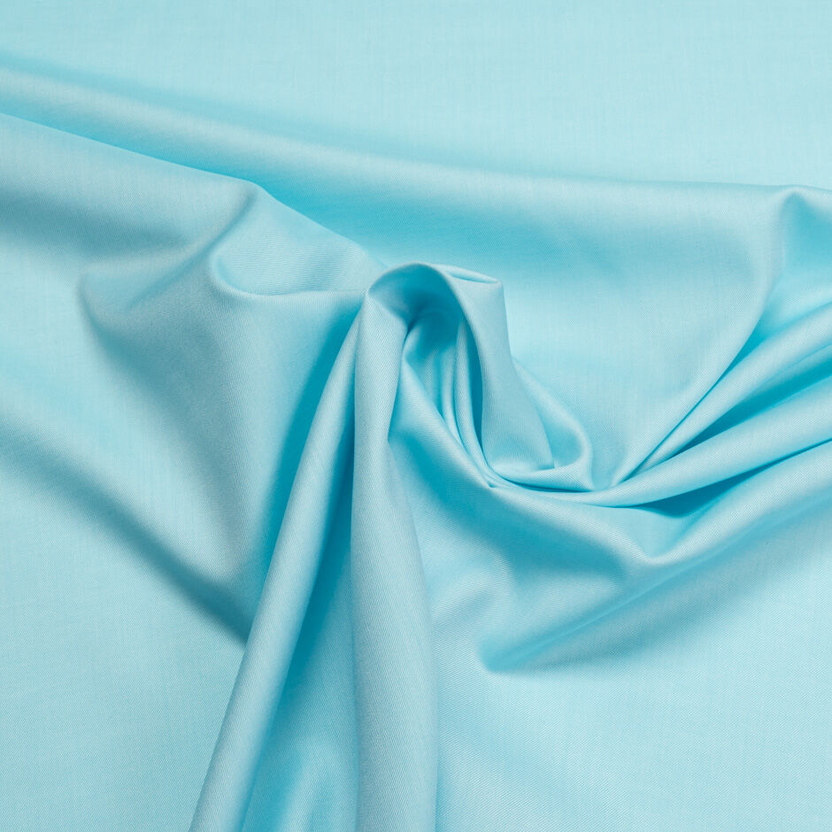 Soft Turquoise Plain Superfine Pure Cotton (A 3m Piece)