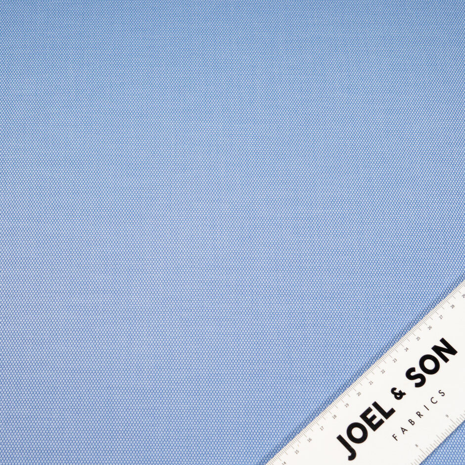 Deep Blue Two-Tone Diamond Jacquard Pure Cotton