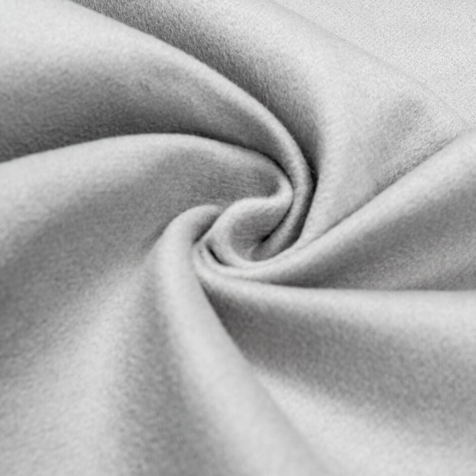 Stone/Ivory Double-Faced Pure Cashmere