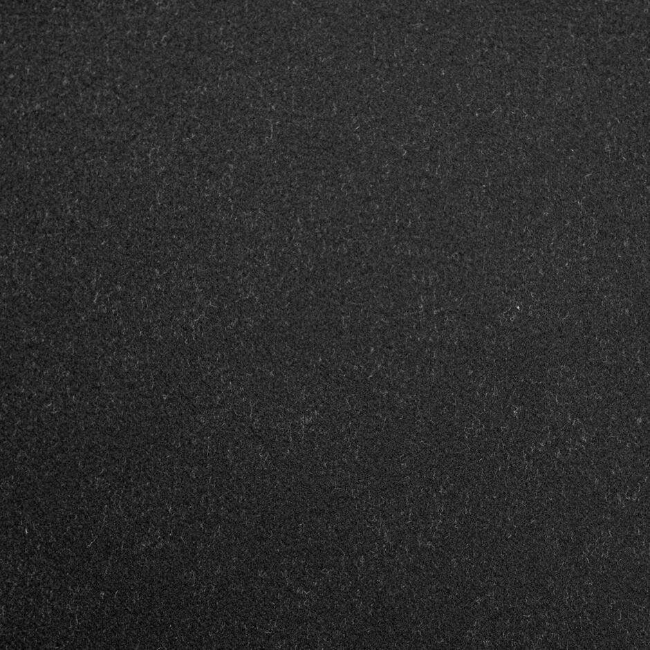 Dark Grey Double-Faced Printed Wool Blend