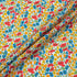 Orange/Yellow/Red/Blue 'Poppy & Daisy' Floral Printed Liberty Tana Lawn Cotton
