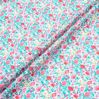 Pink Floral 'Florence May' Liberty Cotton Tana Lawn
