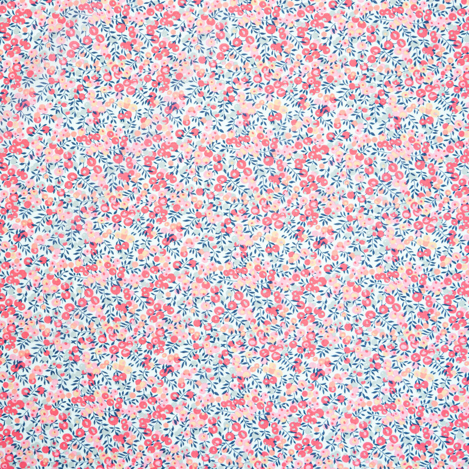 Candy Pink 'Wiltshire' Liberty Cotton Tana Lawn