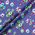 Floral & Geo Printed Violet Luxury Cotton