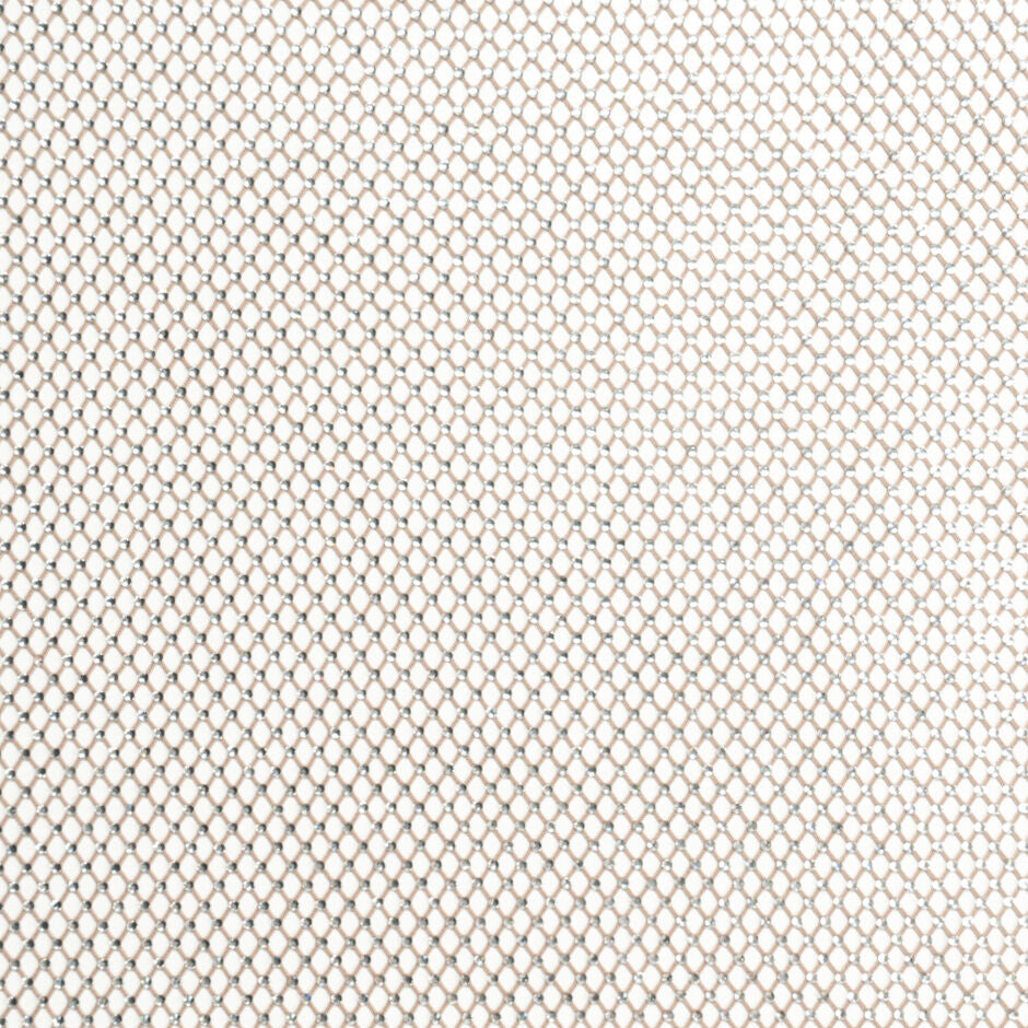 Dark Nude Stretch Tulle With Diamanté Stones