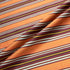 Burgundy, Yellow, Orange Striped Silk Shantung