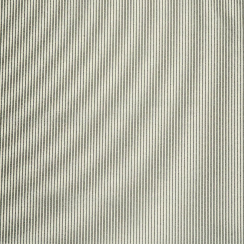 Vanilla & Grey Thin Striped Pure Silk Taffeta