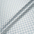 Dusty Blue & White Gingham Mikado