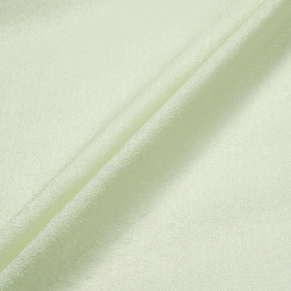 Soft Mint Green Spot Jacquard Organza