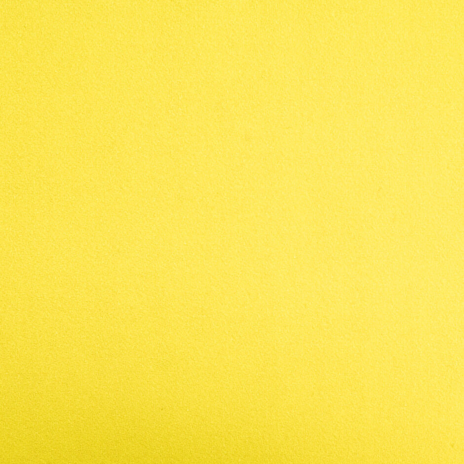 Bright Yellow Single Wool Crêpe