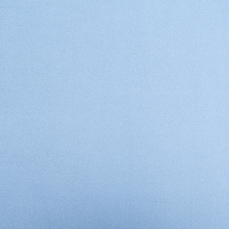 Soft Sky Blue Single Wool Crêpe