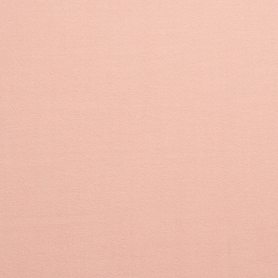 Pastel Peach Single Wool Crêpe