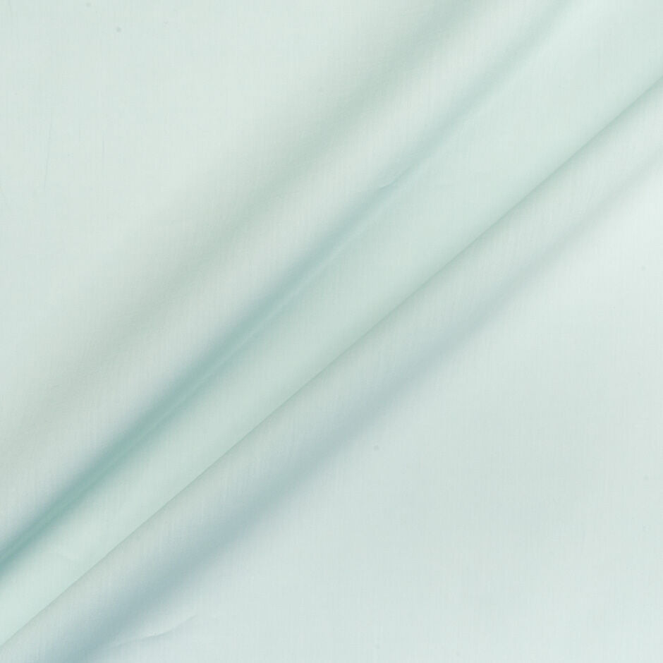 Ice Blue Pure Cotton Taffeta