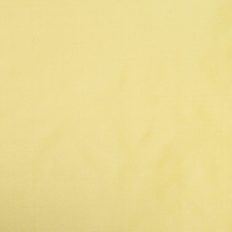Sunflower Yellow Plain Silk Taffeta