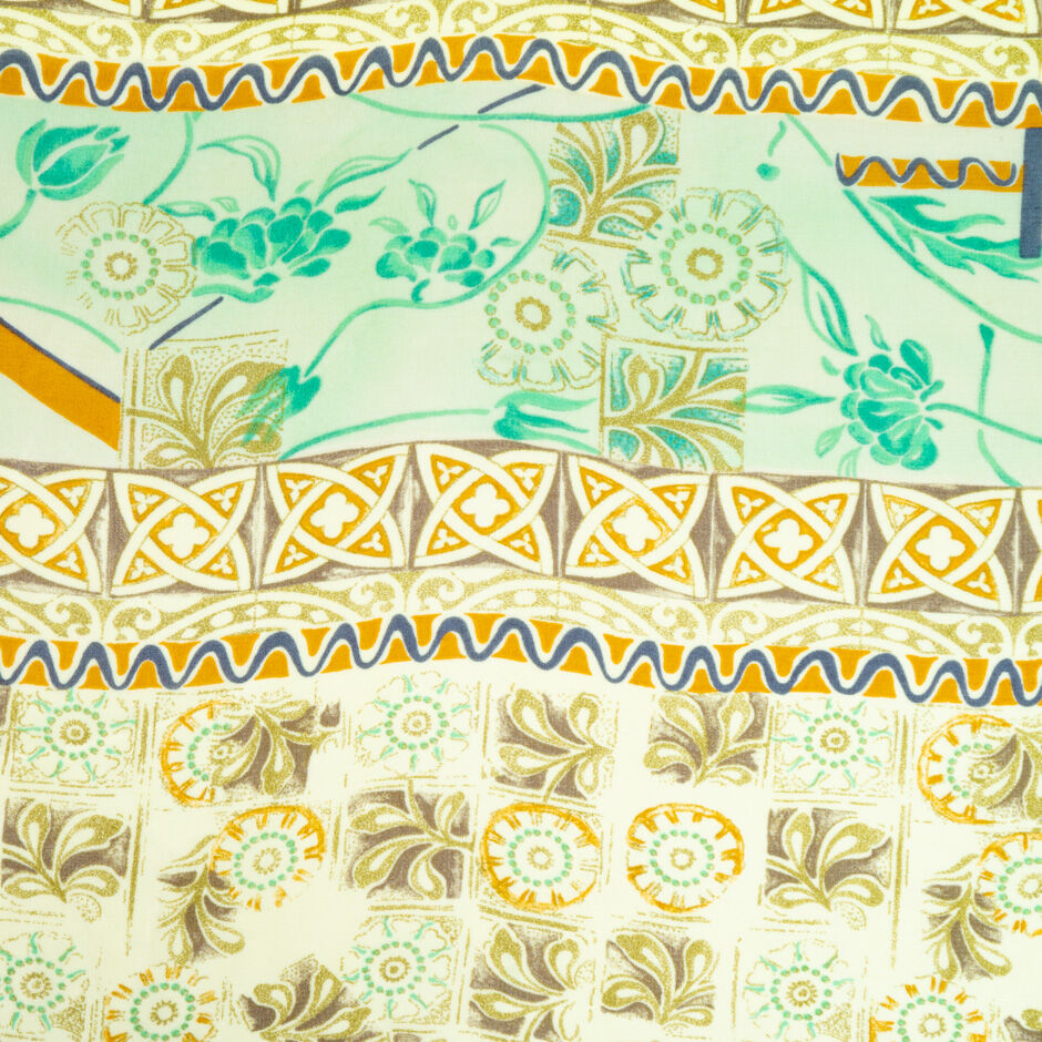 Floral & Patterned Microfibre Georgette