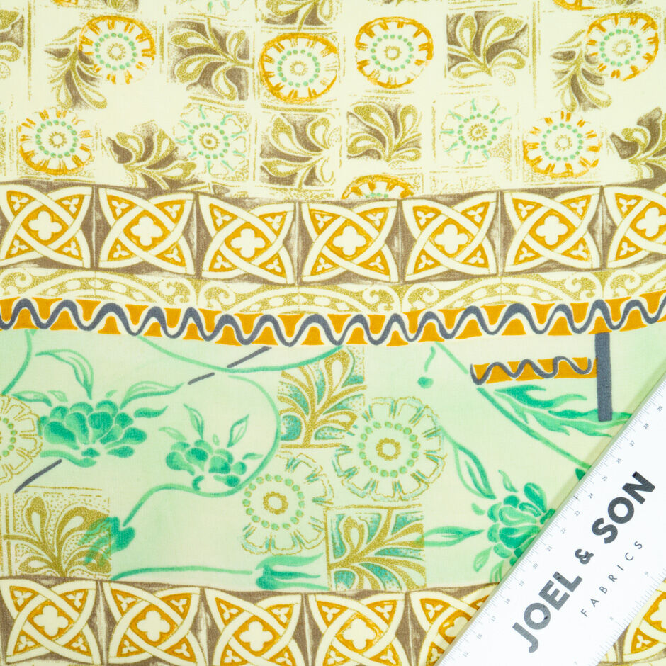 Floral & Patterned Microfibre Georgette