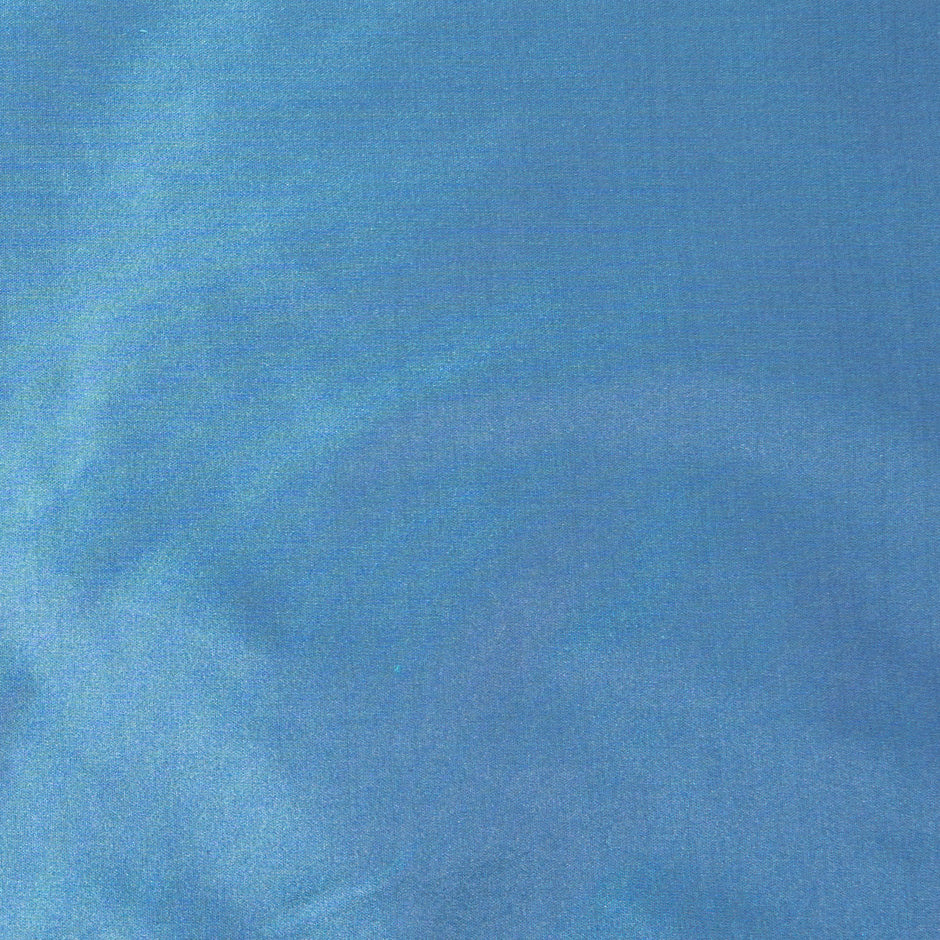 Sea Blue Pure Silk Taffeta