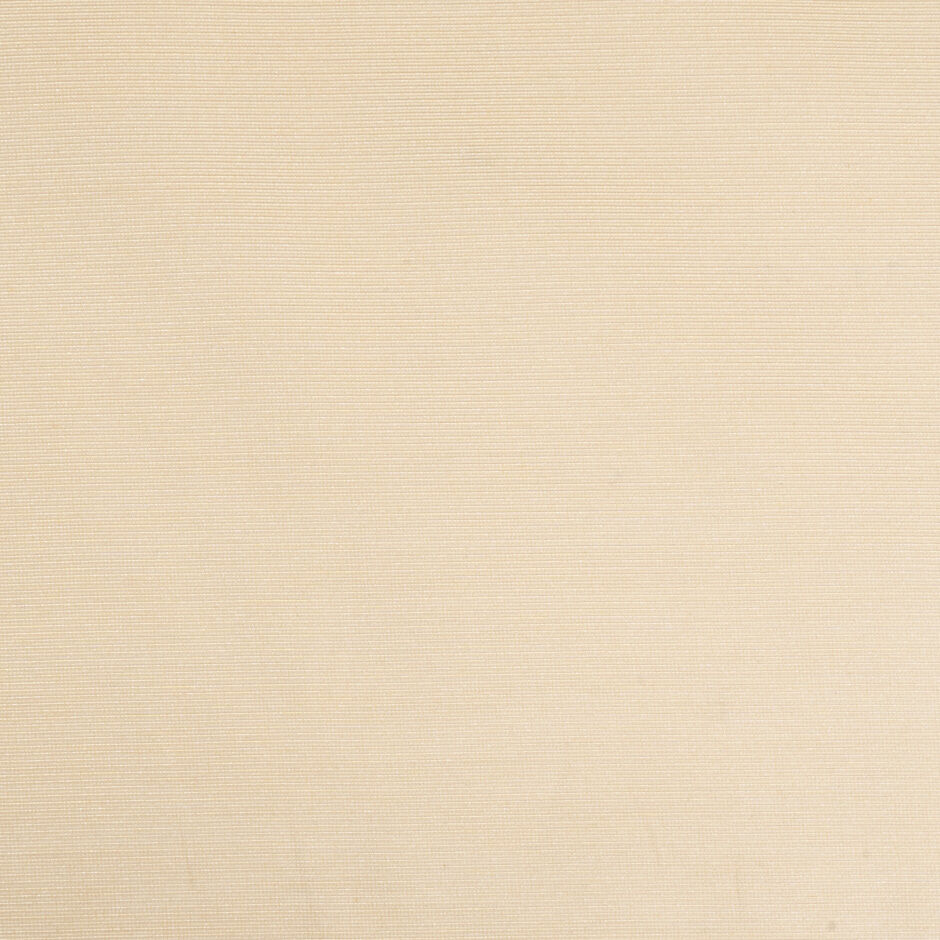 Custard Yellow Pure Silk Faille