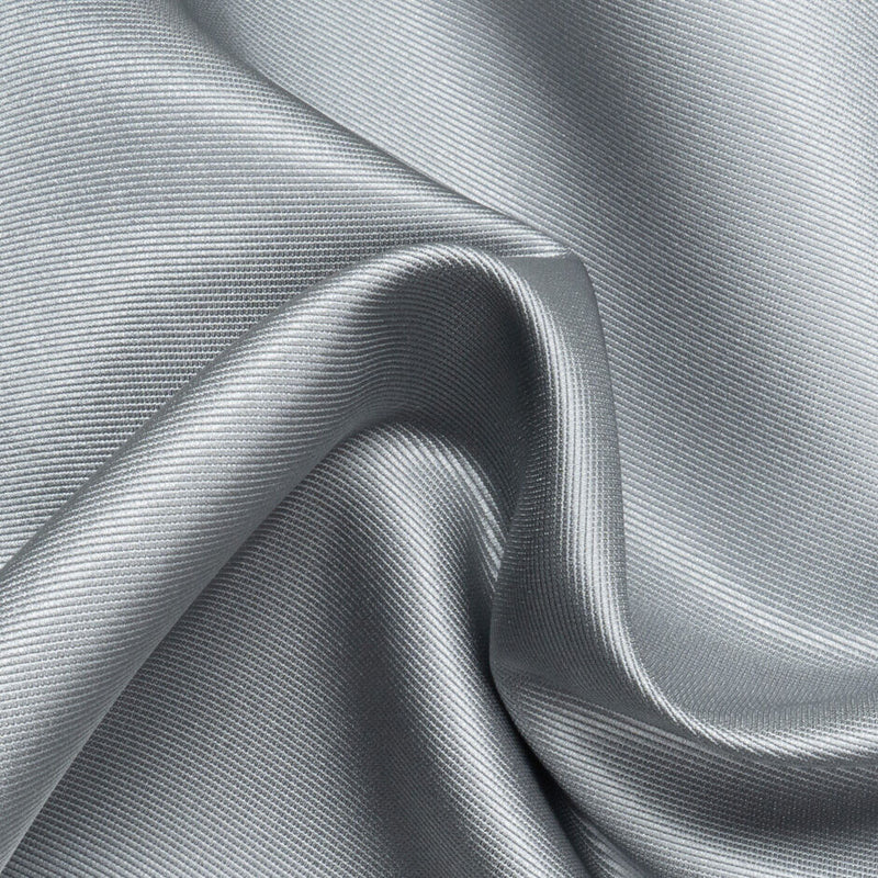 Fail Le Material Elephant Grey Silk Faille | Shop Pure Silk Fabric