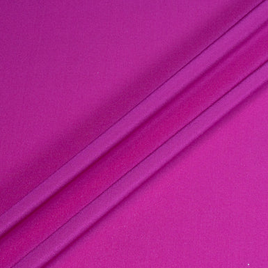Magenta Pink Pure Silk Crêpe de Chine