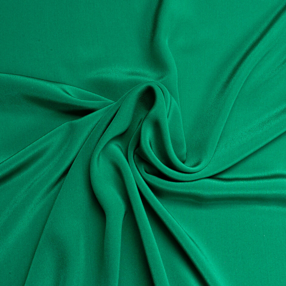 Castleton Green Pure Silk Crêpe de Chine