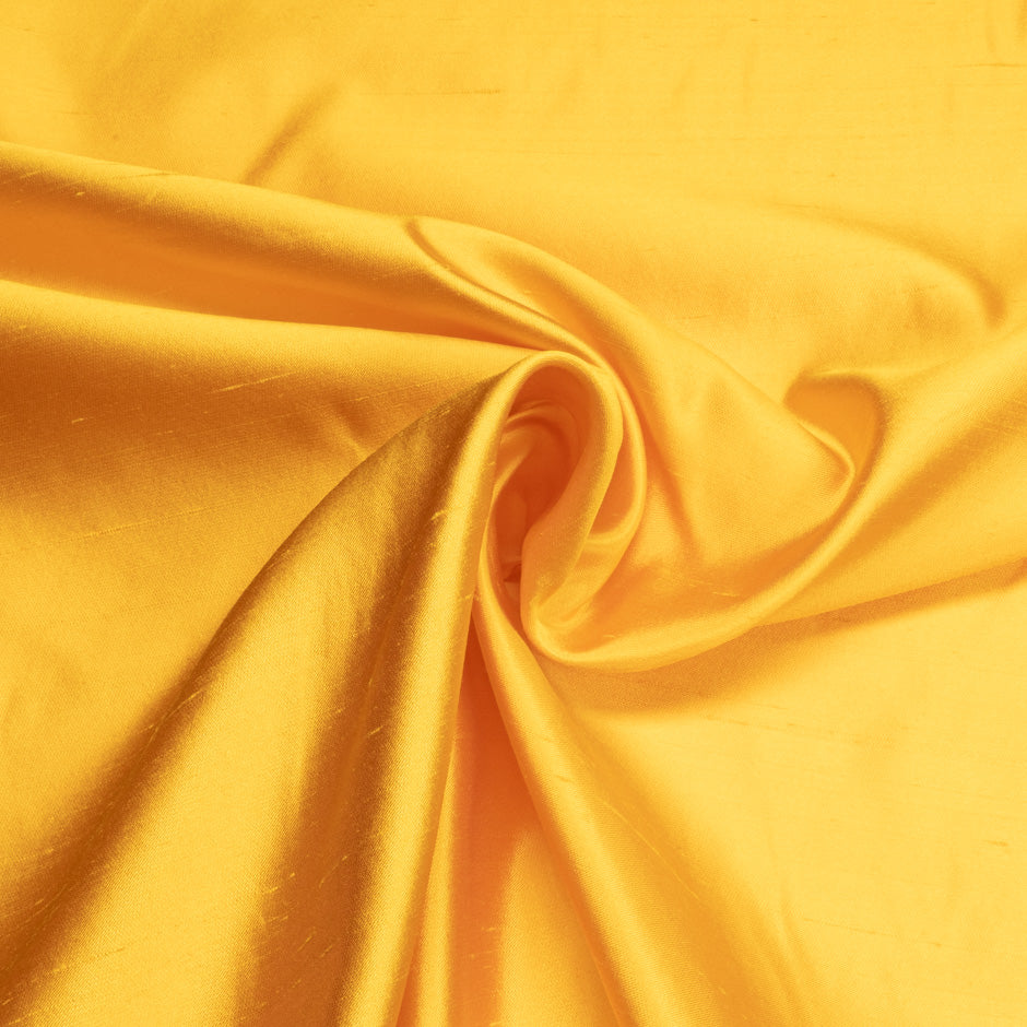 Sunflower Yellow Pure Silk Shantung
